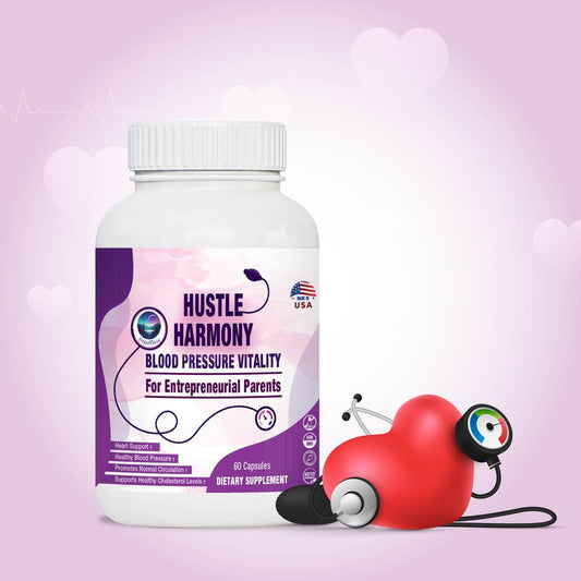 Hustle Harmony Blood Pressure Vitality for Entrepreneurial Parents